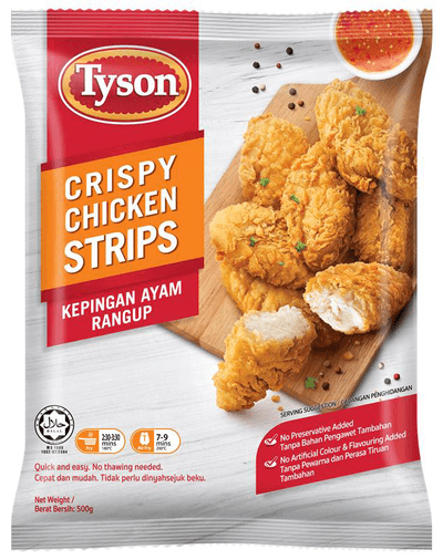 Crispy Chicken Strips 500g