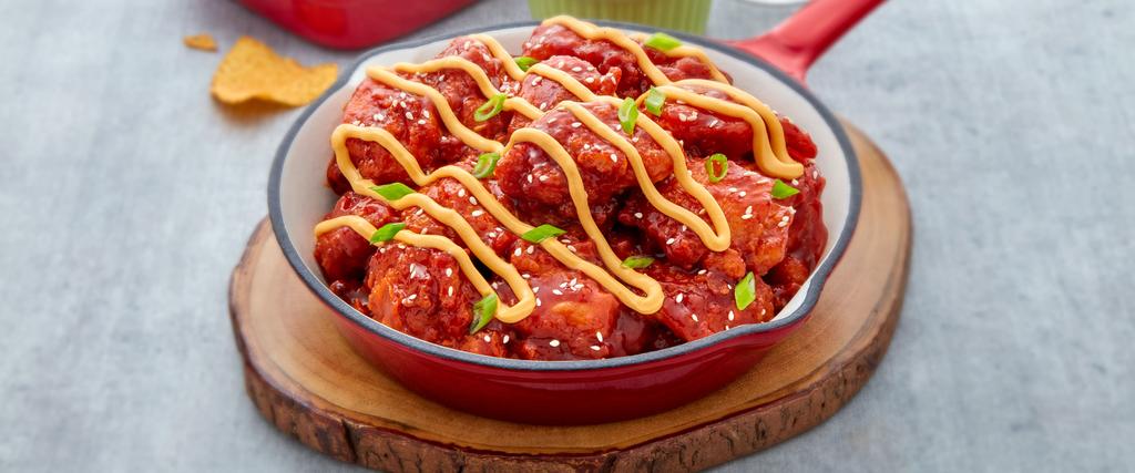 Cheesy Korean Chicken Wings