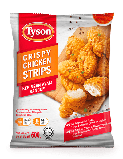 Crispy Chicken Strips 600g